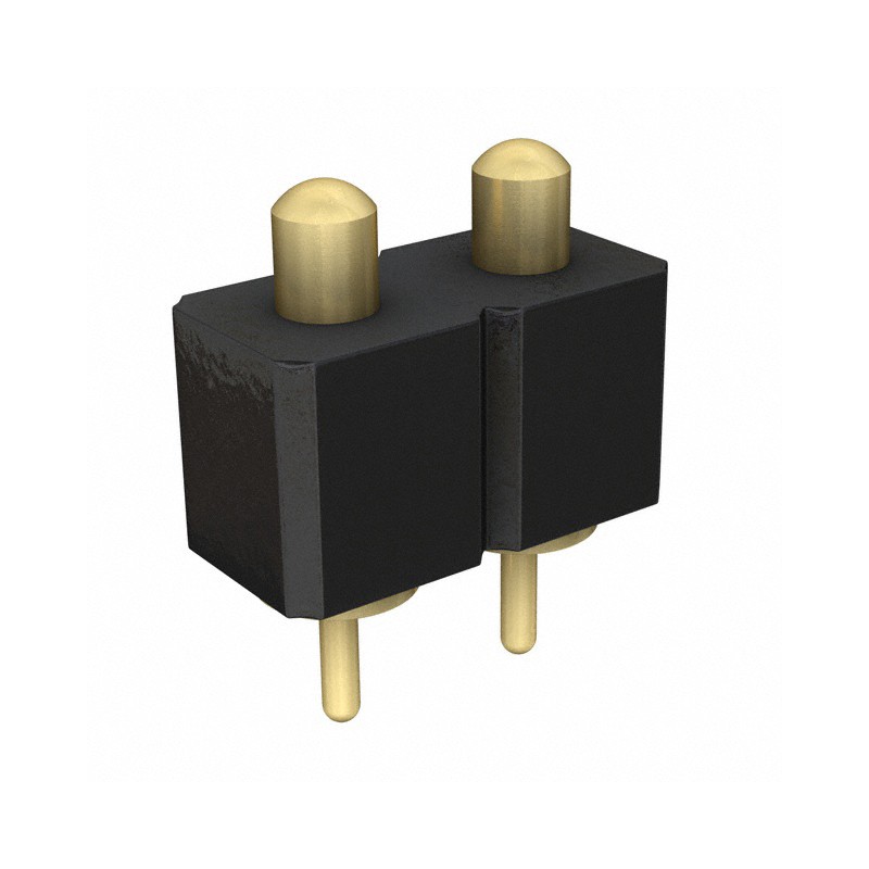 1 pcs : 821-22-002-10-001101 - CONN SPRING PISTON 2POS PCB