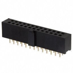 1 pcs : SFH11-PBPC-D13-ST-BK - CONN HDR 26POS 0.1 GOLD PCB