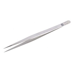 1 pcs - RS PRO 140 mm, Stainless Steel, Tweezers