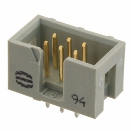 1 pcs : 09185066324 - CONN HEADER VERT 6POS 2.54MM