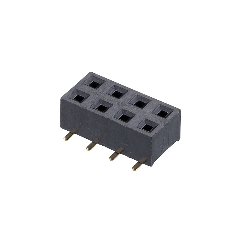 1 pcs : M20-7810445 - CONN RCPT 8POS 0.1 GOLD SMD