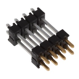 1 pcs : DW-04-15-L-D-450 - CONN HDR 8POS 0.1 STACK T/H GOLD