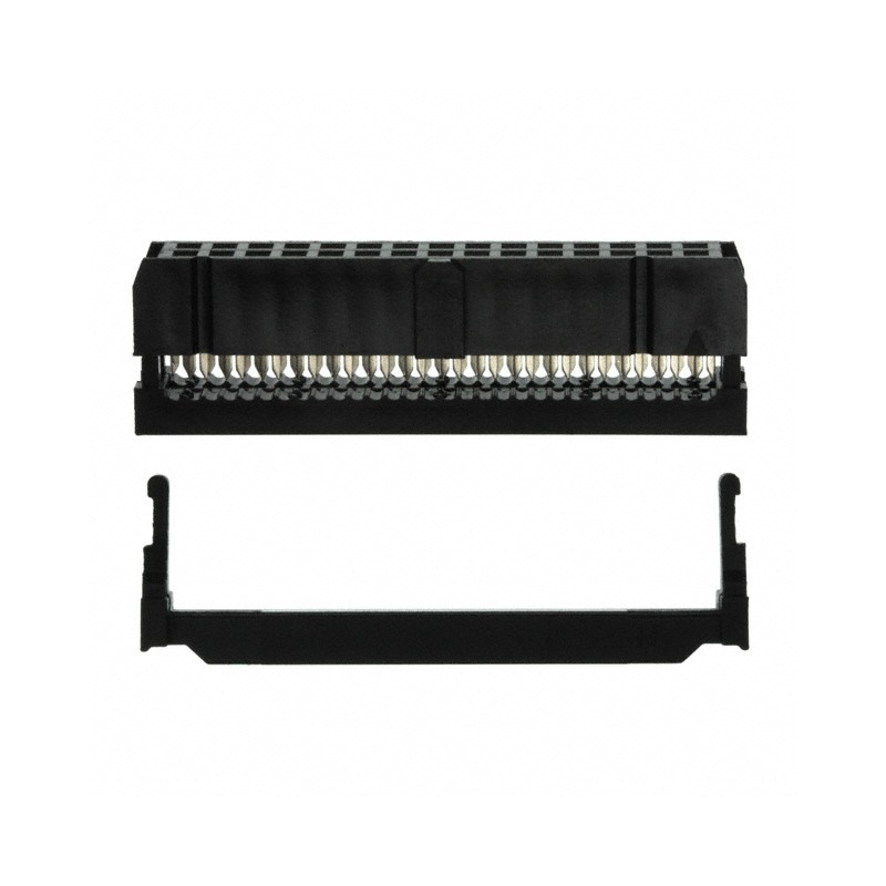 1 pcs : SFH213-PPPC-D15-ID-BK - CONN HEADER 30POS IDC 28AWG GOLD