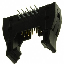 1 pcs : XG4A-1074 - CONN HEADER R/A 10POS 2.54MM