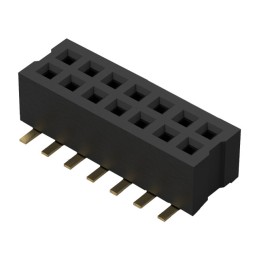 1 pcs : BC084-14-A-0390-L-C - CONN RCPT 14POS 0.039 GOLD SMD