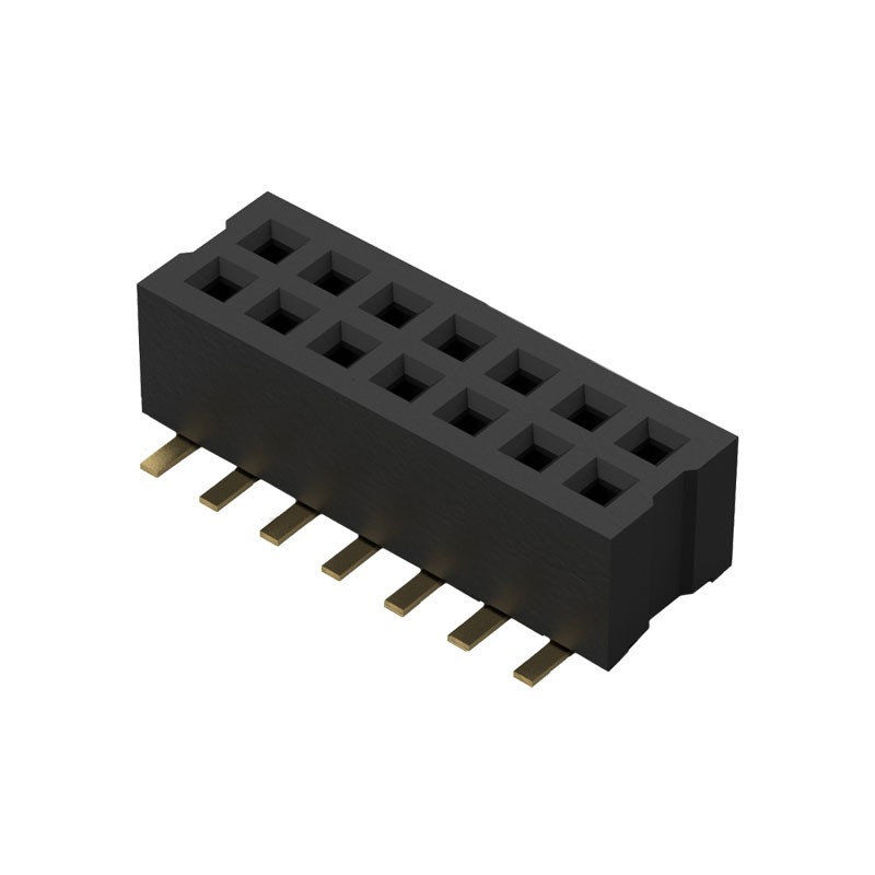 1 pcs : BC084-14-A-0390-L-C - CONN RCPT 14POS 0.039 GOLD SMD