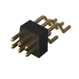 1 pcs : BC057-06-A-A-0150-L-C - 6W,1.0MM PITCH PIN HDR,DIL, SMT,