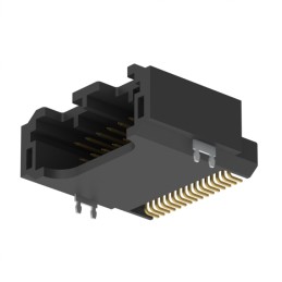 1 pcs : IMSA-13065B-2-16Y900 - HEADER SMT RA 16POS KEY-A