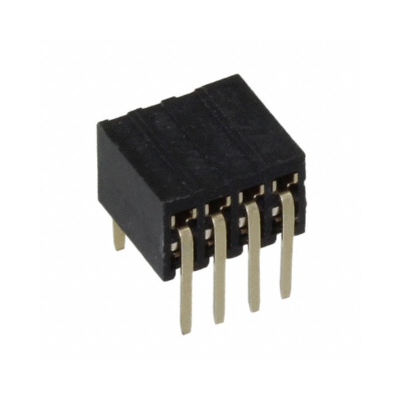 1 pcs : M50-3200445 - CONN RCPT 8POS 0.05 GOLD PCB R/A