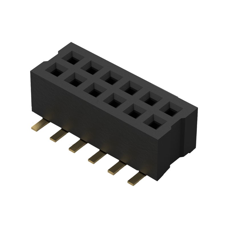 1 pcs : BC085-12-A-0390-L-C - 12W, 1.0MM PITCH SOCKET, DIL, SM