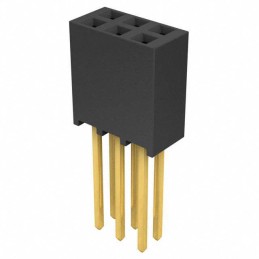 1 pcs : SSQ-103-03-G-D - CONN RCPT 6POS 0.1 GOLD PCB