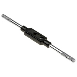1 pcs - RS PRO Adjustable Tap Wrench Tap Wrench Steel BA14 - 0BA, 1/4 - 1/2 in BSW, M1.4 - M12, 1/4