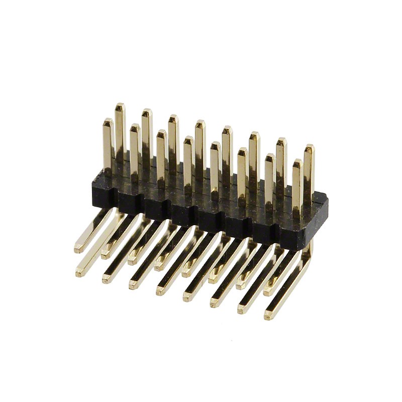 1 pcs : GRPB082MWCN-RC - CONN HEADER R/A 16POS 1.27MM