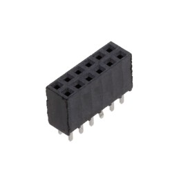 1 pcs : SSW-106-01-T-D-LL - CONN RCPT 12POS 0.1 TIN PCB