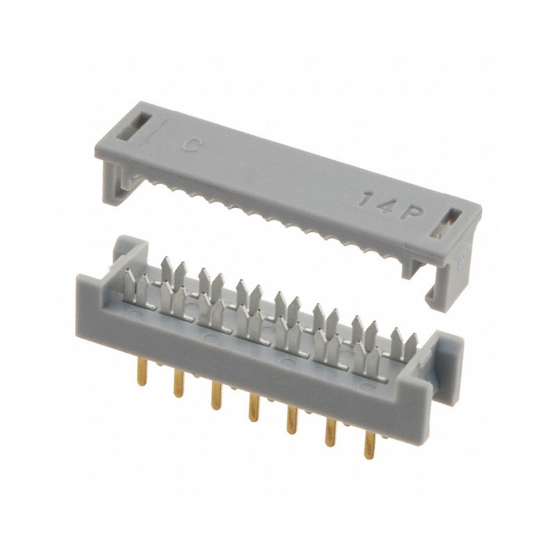 1 pcs : 09181149622 - CONN DIP HDR IDC 14POS VERT