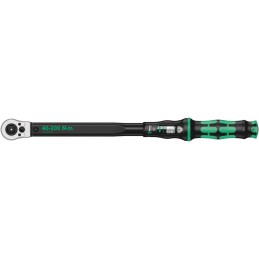 1 pcs - Wera Click-Torque C 3 Push R/L Click Torque Wrench, 40 - 200Nm, 1/2 in Drive, Square Drive