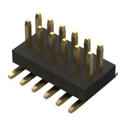 1 pcs : BC050-12A-K0-0380-0160-0480-LB - 12W,1.0MM PITCH ELEV PIN HDR,DIL
