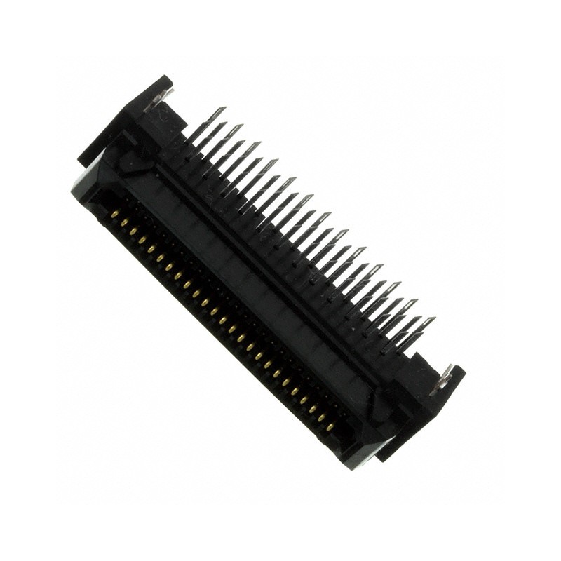 1 pcs : TX24-50R-LT-H1E - CONN RCPT 50POS R/A GOLD