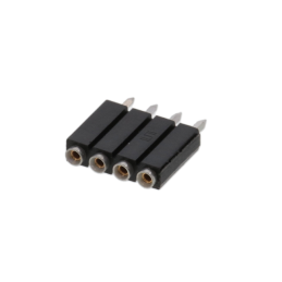 1 pcs : ESS-104-T-03 - CONN SOCKET 4POS 0.1 GOLD PCB