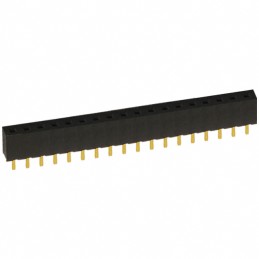 1 pcs : NPPN181BFCN-RC - CONN HDR 18POS 0.079 GOLD PCB