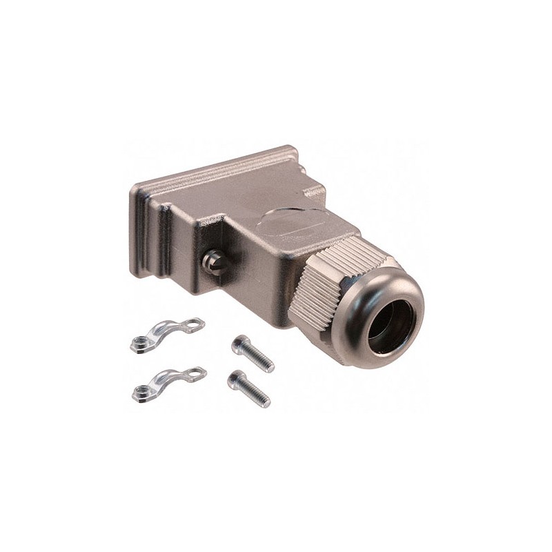 50 pcs - Harting D-sub Waterproof Series Polymer D Sub Backshell, 9 Way