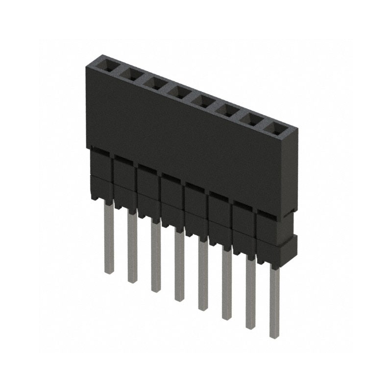 1 pcs : ESQ-108-24-T-S - CONN SOCKET 8POS 0.1 TIN PCB