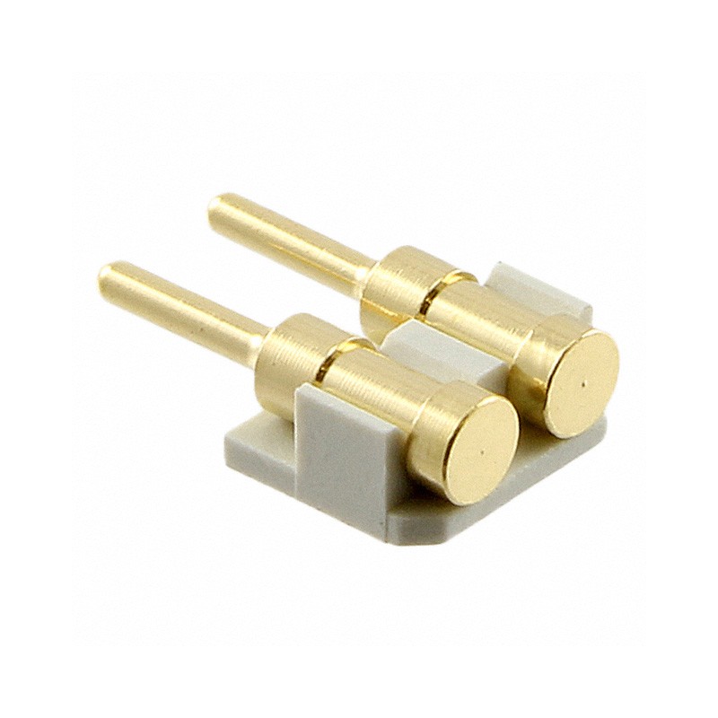 1 pcs : 8MM-11-0002-02-279191 - CONN HEADER SMD R/A 2POS 2.54MM