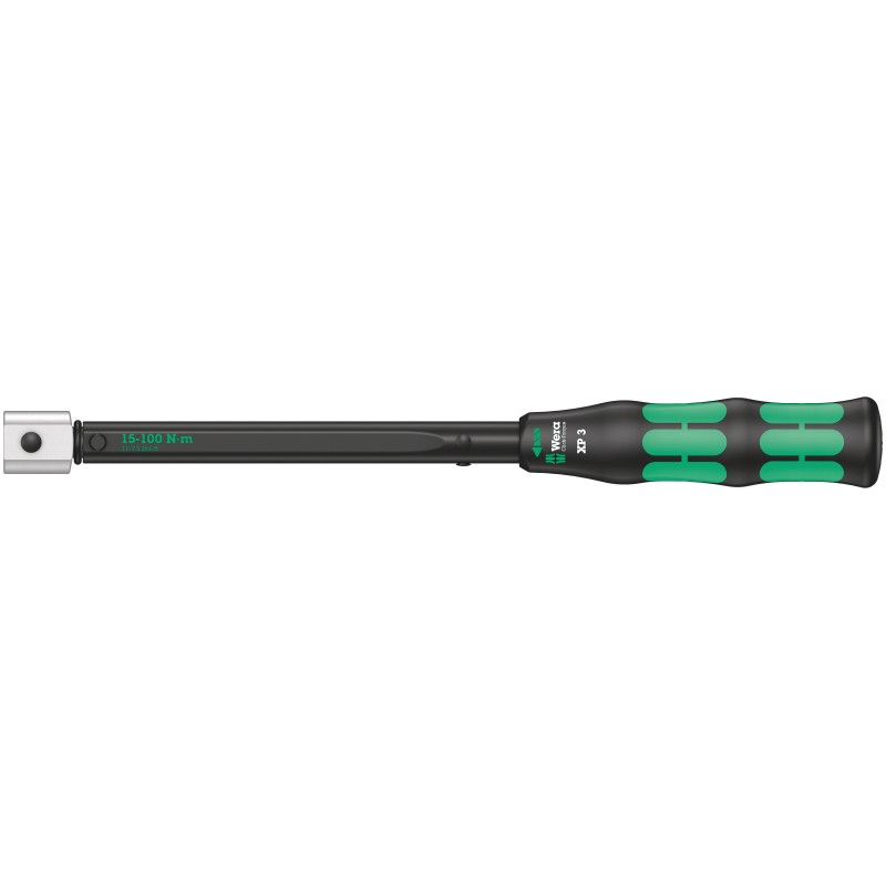 1 pcs - Wera Click-Torque XP 3 Click Torque Wrench, 15 - 100Nm, Square Drive, 9 x 12mm Insert