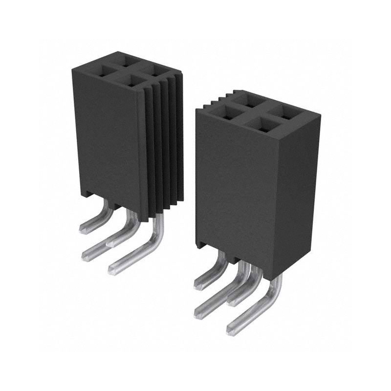 1 pcs : SSQ-106-02-T-D-RA - CONN RCPT 12POS 0.1 TIN PCB R/A