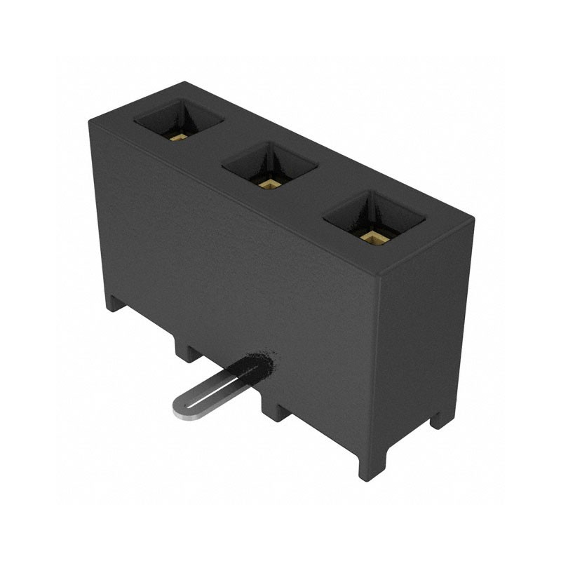 1 pcs : SMM-103-02-S-S - CONN RCPT 3POS 0.079 GOLD SMD