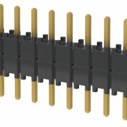 1 pcs : DW-12-07-G-S-200 - CONN HDR 12POS 0.1 STACK T/H