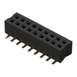 1 pcs : BC084-18-A-0390-L-C - CONN RCPT 18POS 0.039 GOLD SMD