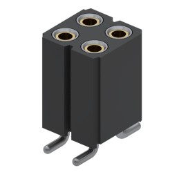 1 pcs : 803-43-004-30-001000 - CONN RCPT 4POS 0.1 GOLD SMD