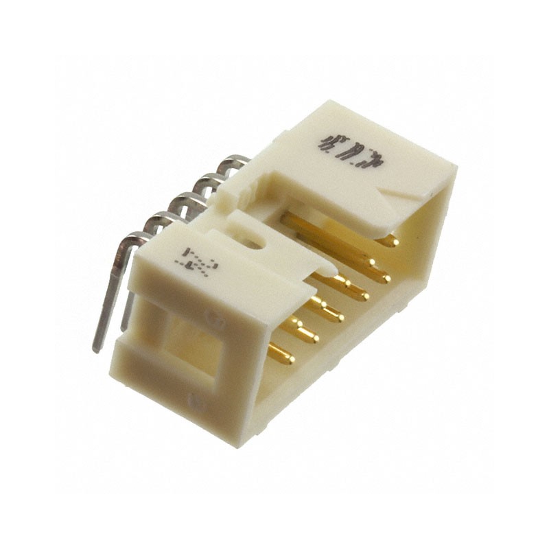 1 pcs : 09195107323 - CONN HEADER R/A 10POS 2.54MM