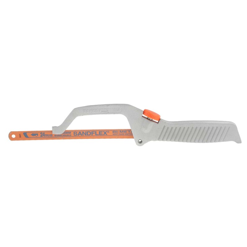 1 pcs - Bahco 250 mm Hacksaw, 24 TPI