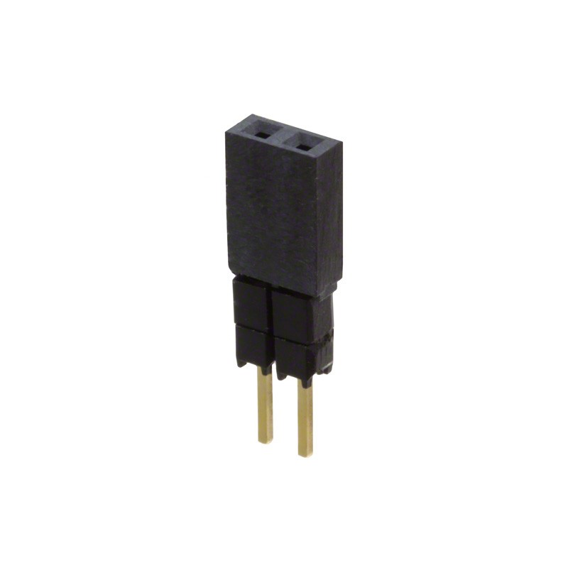 1 pcs : ESQ-102-23-G-S - CONN SOCKET 2POS 0.1 GOLD PCB