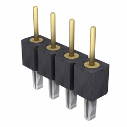 1 pcs : 356-V3-104-00-014101 - CONN HEADER VERT 4POS 2.54MM