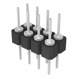 1 pcs : TD-104-T-A - CONN HEADER VERT 8POS 2.54MM