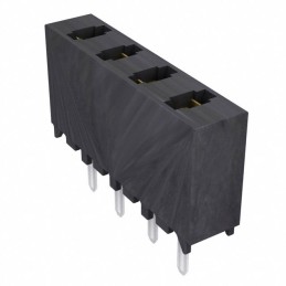 1 pcs : MMS-104-01-L-SV - CONN RCPT 4POS 0.079 GOLD PCB