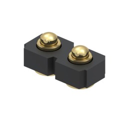 1 pcs : 815-22-002-30-001101 - CONN SPRING PISTON 2POS SMD