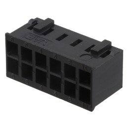 1 pcs : PS-12SLA-D4C2 - CONN RCPT HSG 12POS 2.54MM