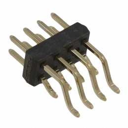 1 pcs : M22-5430405 - CONN HEADER SMD R/A 8POS 2MM