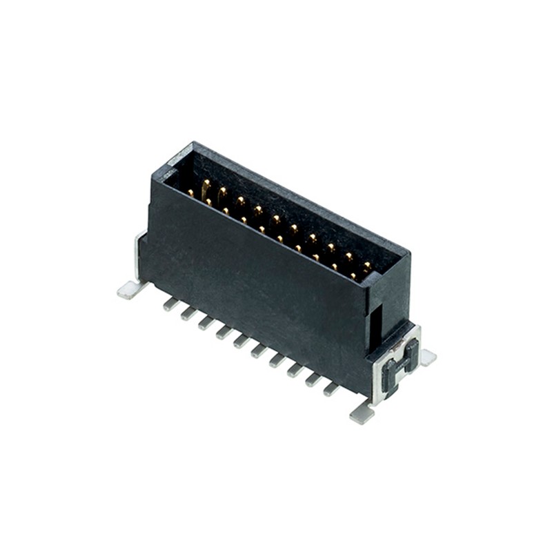 1 pcs : M55-7012042R - CONN HEADER SMD 20POS 1.27MM