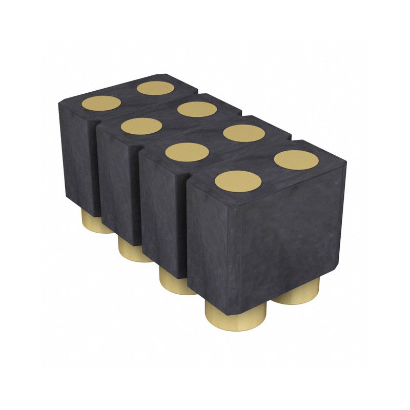 1 pcs : 802-10-008-30-507101 - CONN SPRING TARGET 8POS SMD