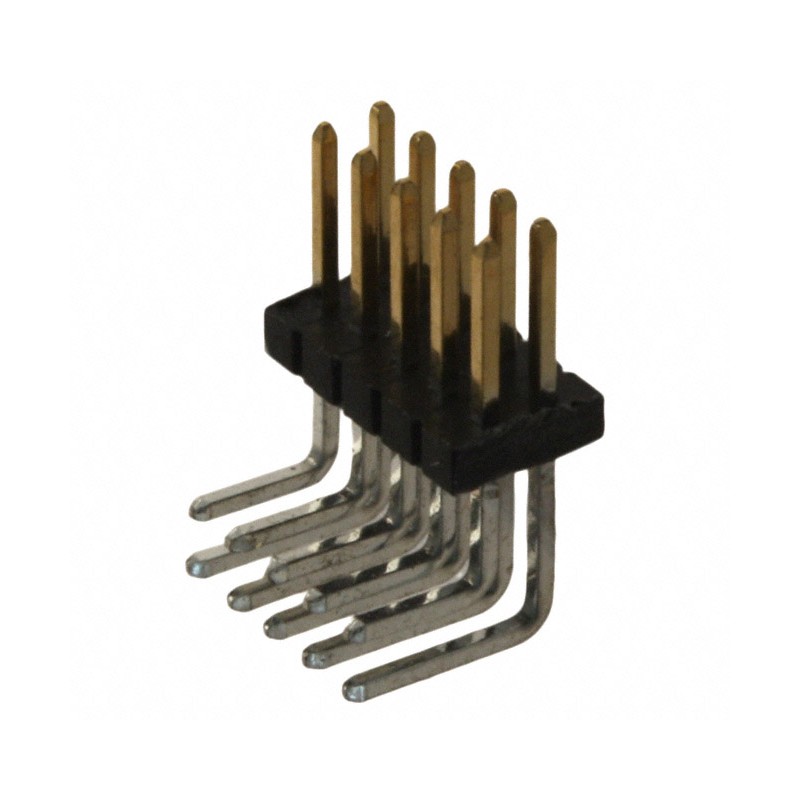 1 pcs : M50-3900542 - CONN HEADER R/A 10POS 1.27MM