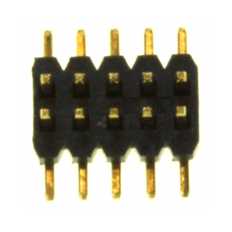 1 pcs : SMH101-LPSE-D05-SP-BK - CONN HEADER SMD 10POS 1MM