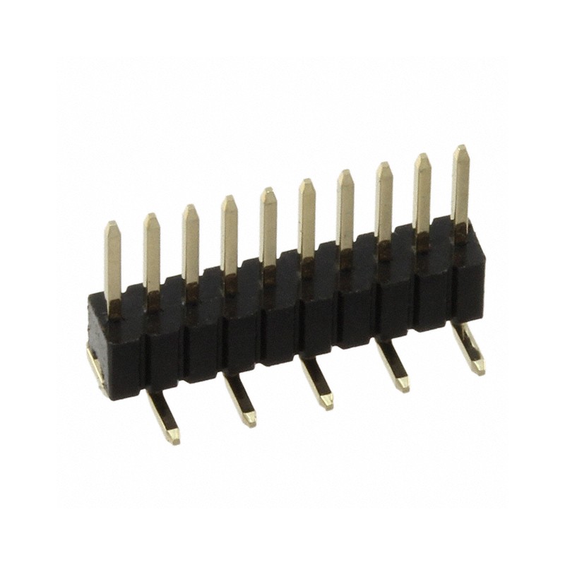 1 pcs : M52-040000P1045 - CONN HEADER SMD 10POS 1.27MM