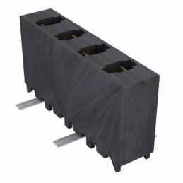 1 pcs : MMS-104-02-L-SV - CONN RCPT 4POS 0.079 GOLD SMD