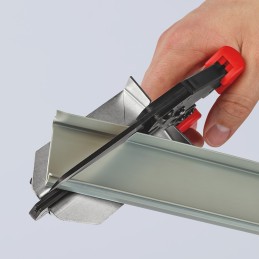 1 pcs - Knipex 275 mm Both Shears for Plastic