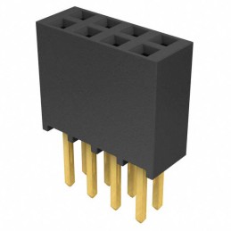 1 pcs : SSQ-104-02-G-D - CONN RCPT 8POS 0.1 GOLD PCB